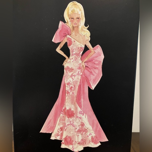 💙Vintage Pink Label Avon Barbie Doll “Rose Splendor”, NWT in Box - Picture 5 of 9